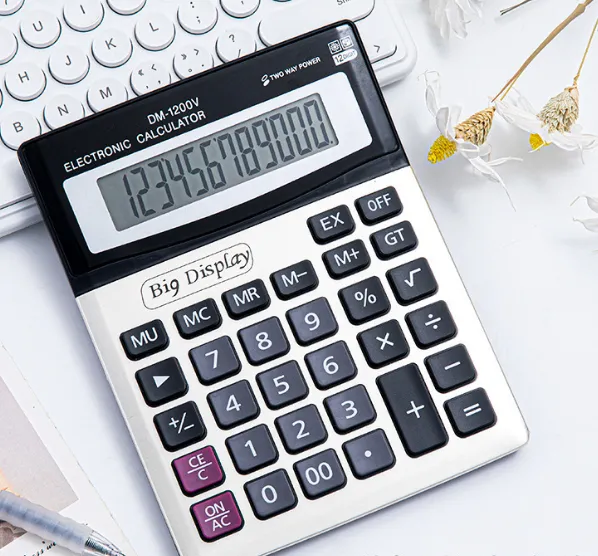 Calculadora De Escritorio Grande Dm1200v