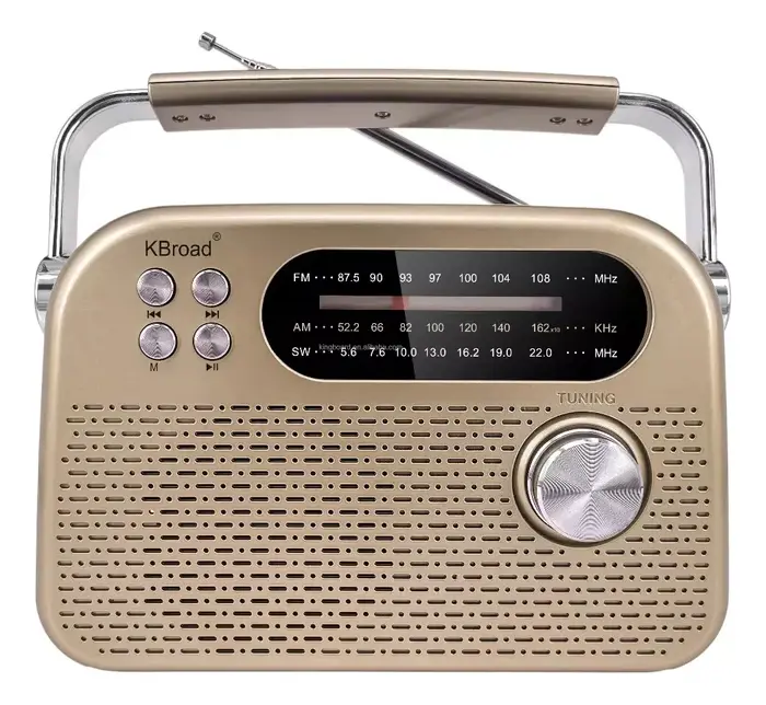 Radio Parlante Vintage Recargable