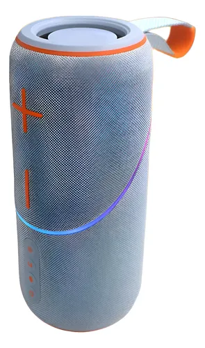 Bocina Bluetooth con Subwoofer y Luz LED